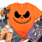 Matching Family Pumpkin Face Shirts Funny Halloween Costume Tees For Family Group Outfits 0