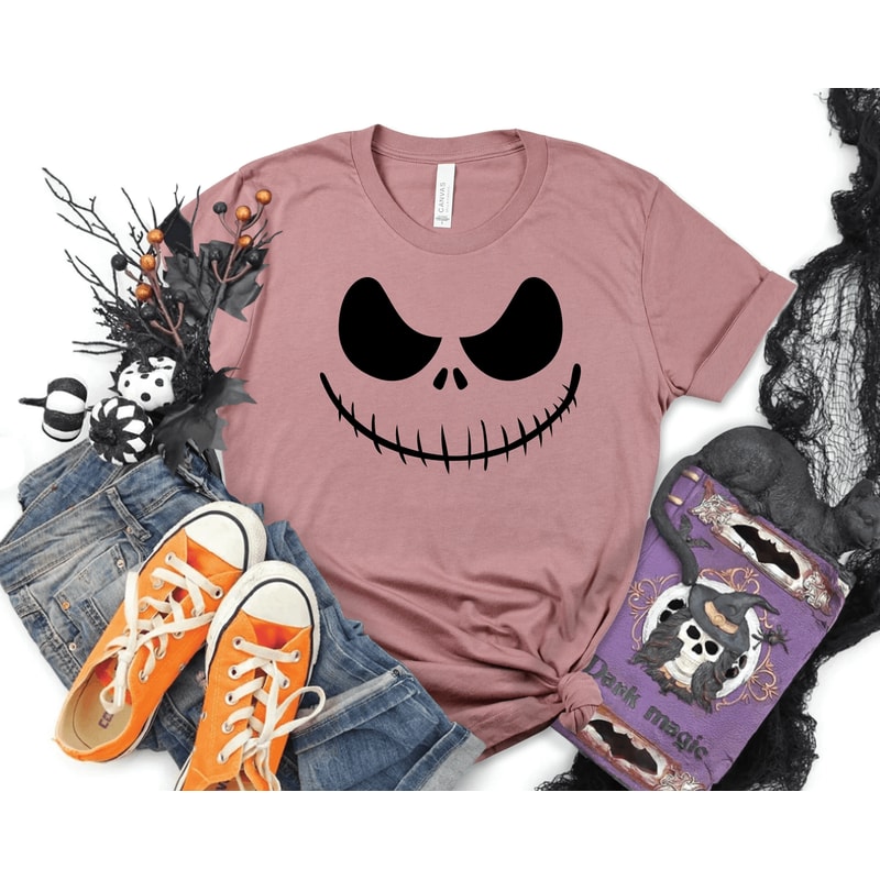 Matching Family Pumpkin Face Shirts Funny Halloween Costume Tees For Family Group Outfits 2