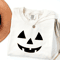 Jack O Lantern Pumpkin Shirt Comfort Colors Tee Spooky Halloween Graphic Shirt Vintage Fall Top 2