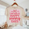 Happy Sunny Days PNG Coquette Preppy Summer Design 1