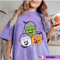 Vintage Halloween Bucket Shirt Retro 90s Boo Pails Graphic Tee Cute Spooky Season Shirt 3
