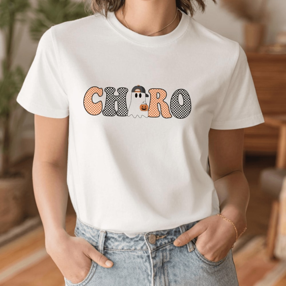 Chiro Retro Ghost Halloween Shirt Funny Chiropractor Spooky Graphic Tee Vintage October Gift 0