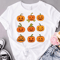 Pumpkin Halloween Party Shirt Funny Family Pumpkin Graphic Tee Spooky Costume Top 1