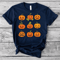 Pumpkin Halloween Party Shirt Funny Family Pumpkin Graphic Tee Spooky Costume Top 2