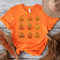 Pumpkin Halloween Party Shirt Funny Family Pumpkin Graphic Tee Spooky Costume Top 3