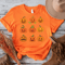 Pumpkin Halloween Party Shirt Funny Family Pumpkin Graphic Tee Spooky Costume Top 3