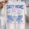 Salty Moms Beach Club Shirt Funny Beach Mom Tee Summer Gift 4