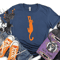 Black Cat Halloween Shirt Funny Spooky Cat Graphic Tee Cute Halloween Costume Top 3