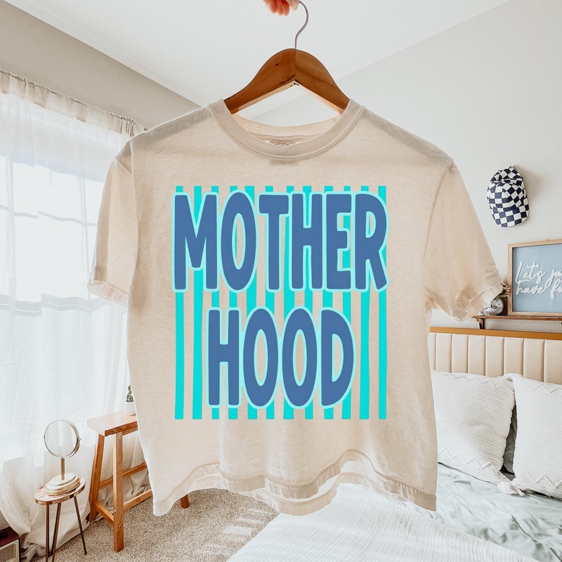 Motherhood PNG Trendy Mama Preppy Sublimation Design 2