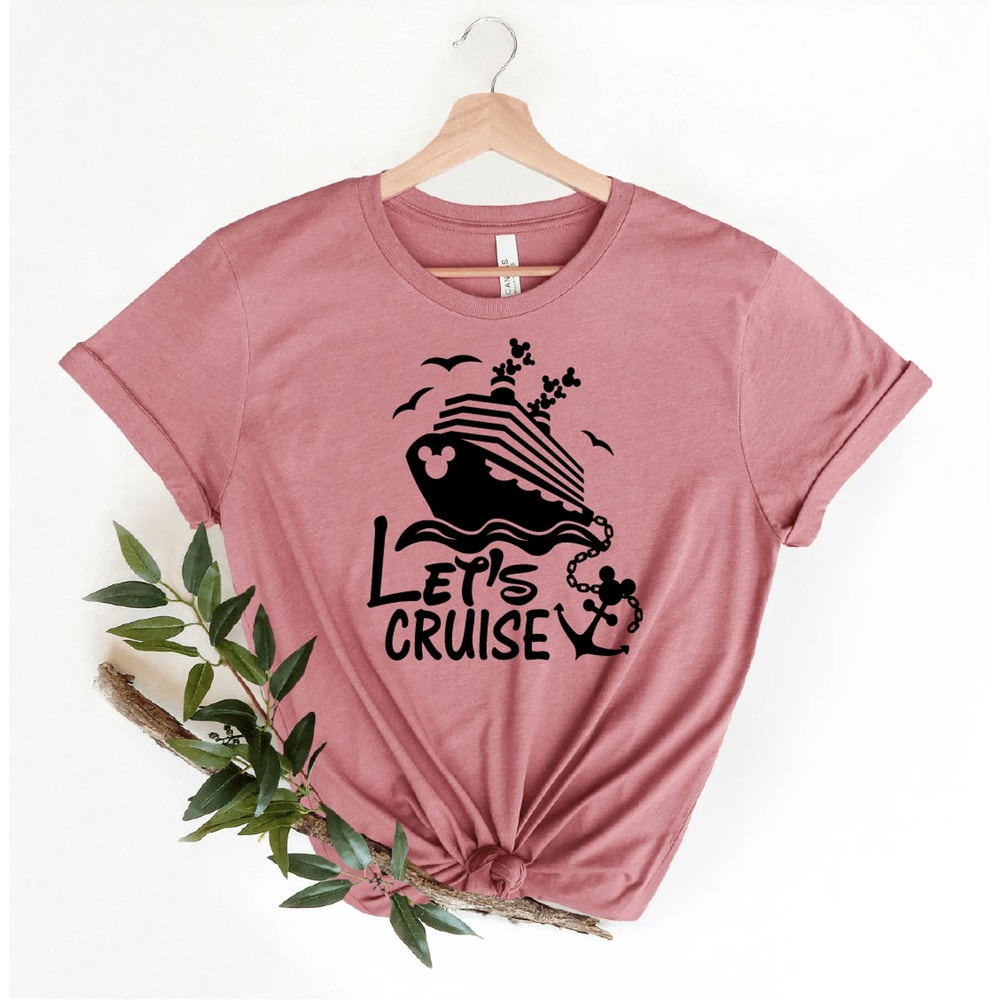 Lets Cruise Shirt Custom Family Cruise Matching Vacation Tee 0