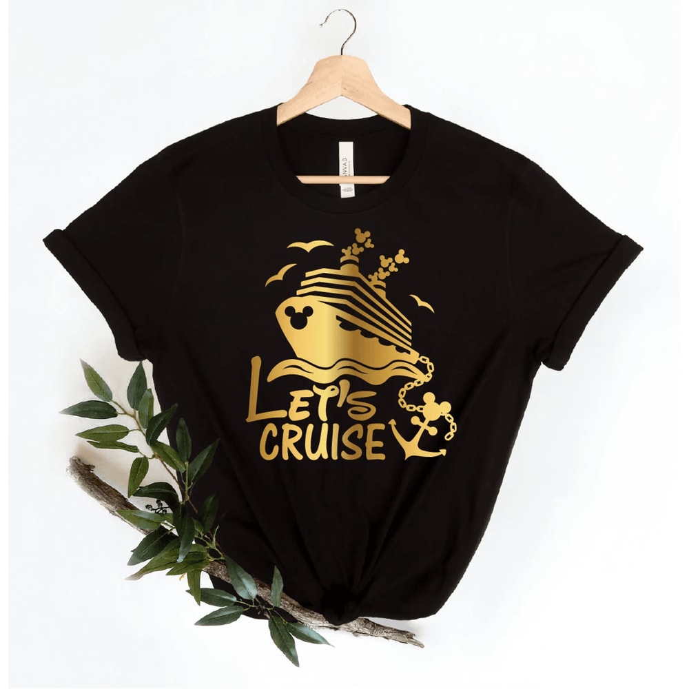 Lets Cruise Shirt Custom Family Cruise Matching Vacation Tee 1