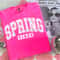 Spring Vibes Floral Varsity TShirt 1