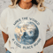 Make The World Cool Again Shirt Retro Earth Day Shirt Climate Change Graphic Tee 3