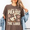 Praise The Lord Shirt Christian Faith Graphic Tee Religious Inspirational Gift 0