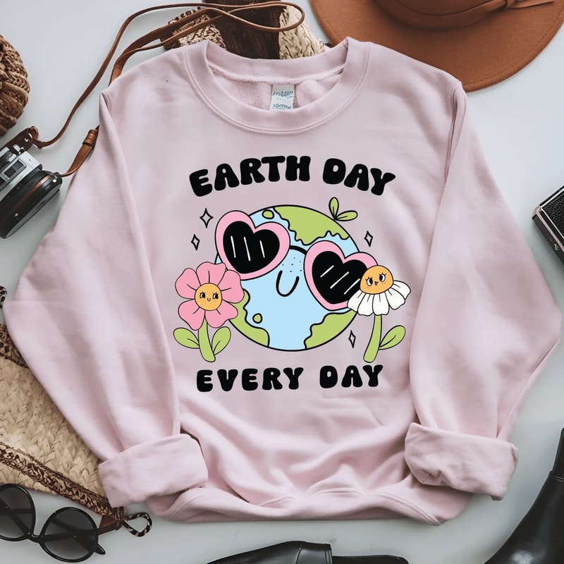 Earth Day Every Day PNG Eco Quote Earth Day PNG Digital Download Save The Planet Design 1