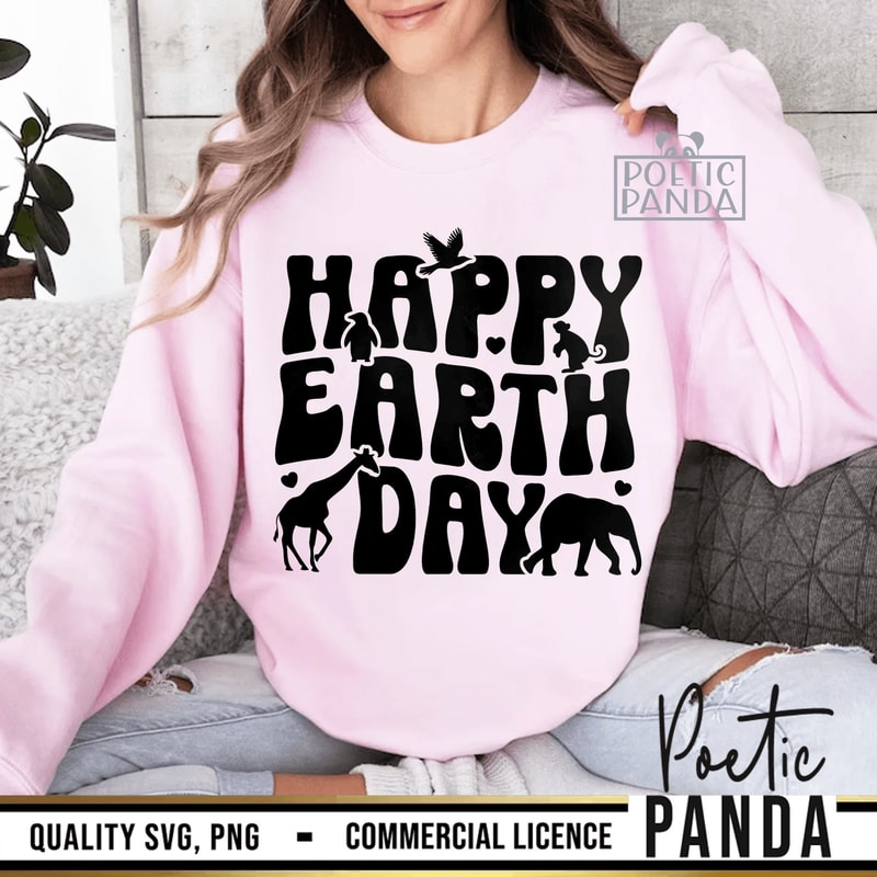 Happy Earth Day Cute Earth Day Teacher Cricut 0