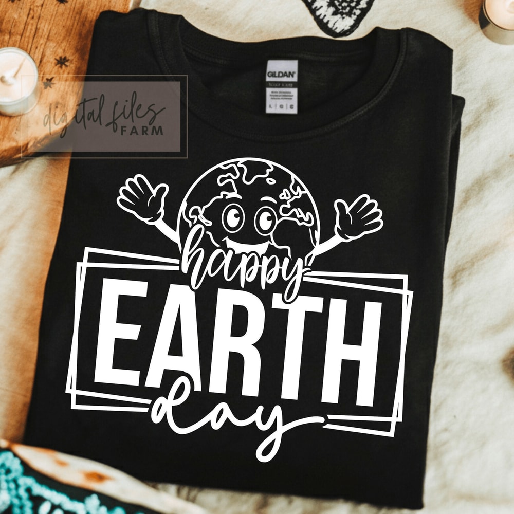 Happy Earth Day Bundle Cute Earth Day Planet Design 2