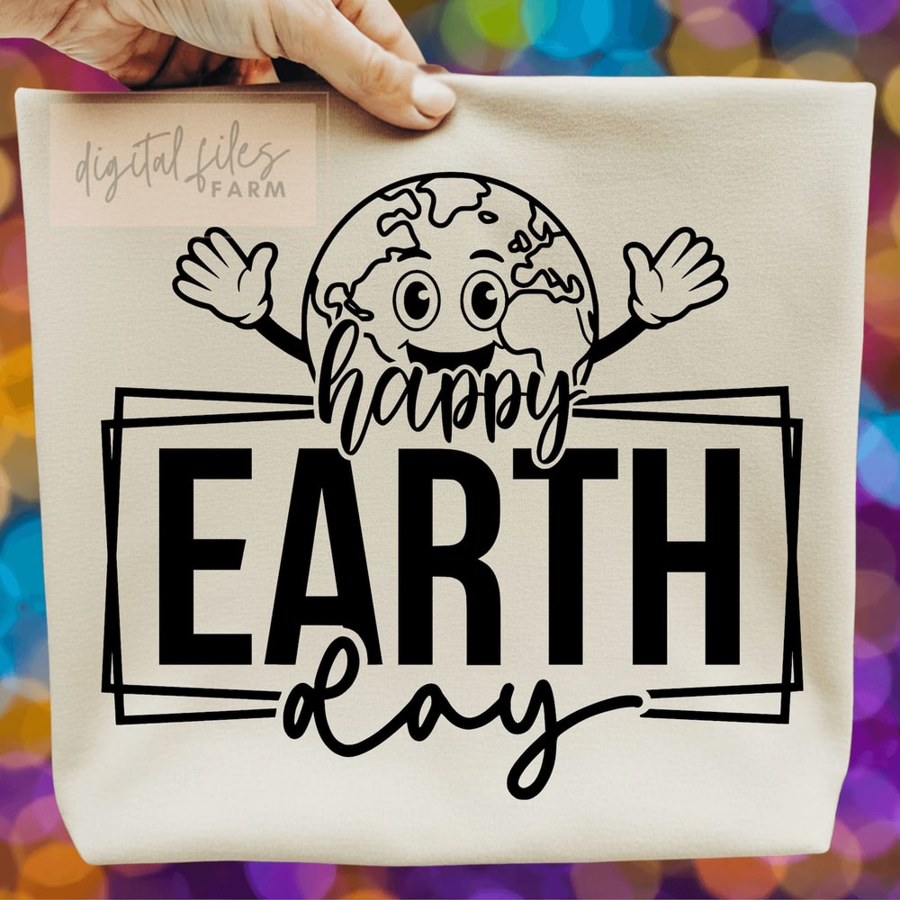 Happy Earth Day Bundle Cute Earth Day Planet Design 3