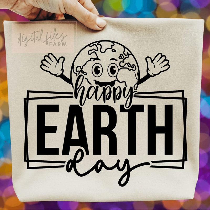 Happy Earth Day Bundle Cute Earth Day Planet Design 3