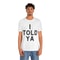 Told Ya Shirt Minimalist Text Graphic Tee Funny Sarcastic Simple Outfit 0