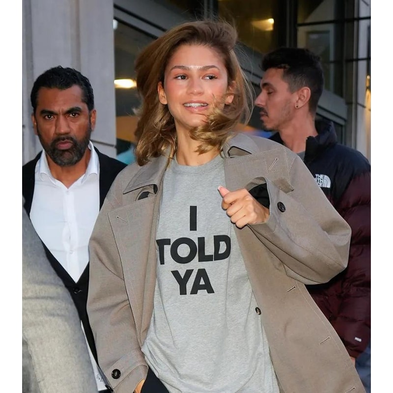 Told Ya Shirt Minimalist Text Graphic Tee Funny Sarcastic Simple Outfit 1