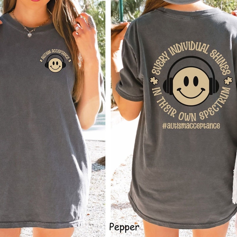 Every Individual Belongs Shirt Autism Awareness Neurodiversity Graphic Tee Gift 2