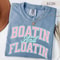 Boatin Floatin Summer Lake TShirt 1