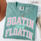 Boatin Floatin Summer Lake TShirt 0