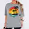 Sunset Palm Tree Shirt Tropical Beach Graphic Tee Summer Vacation Outfit 0