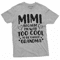 Mimi Grandma Shirt Cute Mimi Gift Tee For Grandmother 0