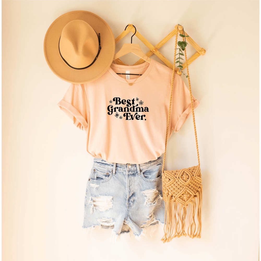 Best Grandma Ever Shirt Worlds Best Grandma Gift Tee 2