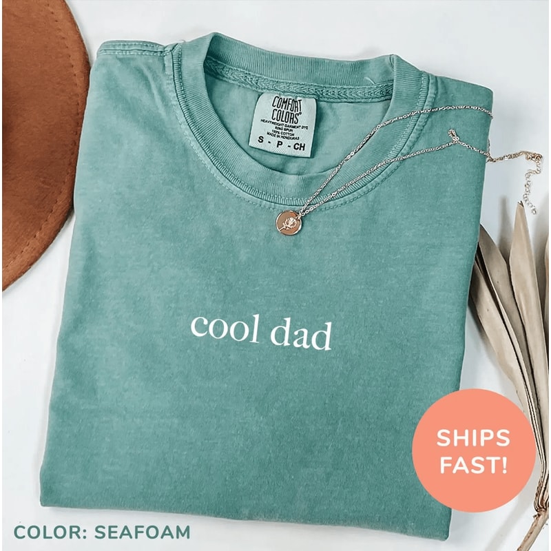 Cool Dad Shirt Comfort Colors Fathers Day Shirt New Dad Gift Dad Club Tee 2