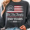 We The People 250 Years Shirt Patriotic American Flag 4th Of July Graphic Tee 1
