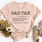 Dad Tax Shirt Funny Fathers Day Shirt Dad Definition Tee Gift For Dad 1
