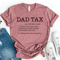 Dad Tax Shirt Funny Fathers Day Shirt Dad Definition Tee Gift For Dad 3