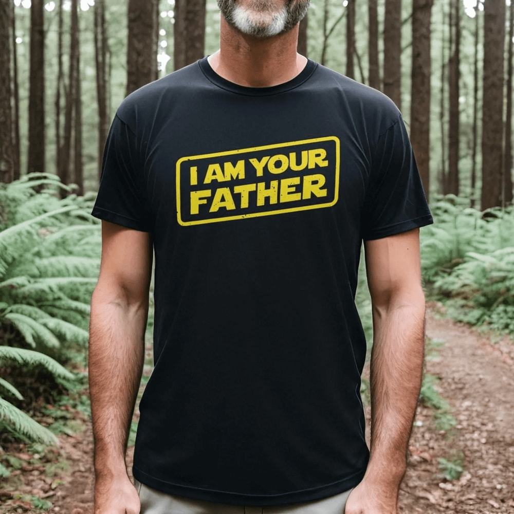 I Am Your Father Shirt Funny Fathers Day Gift Star Wars Dad Tee 0