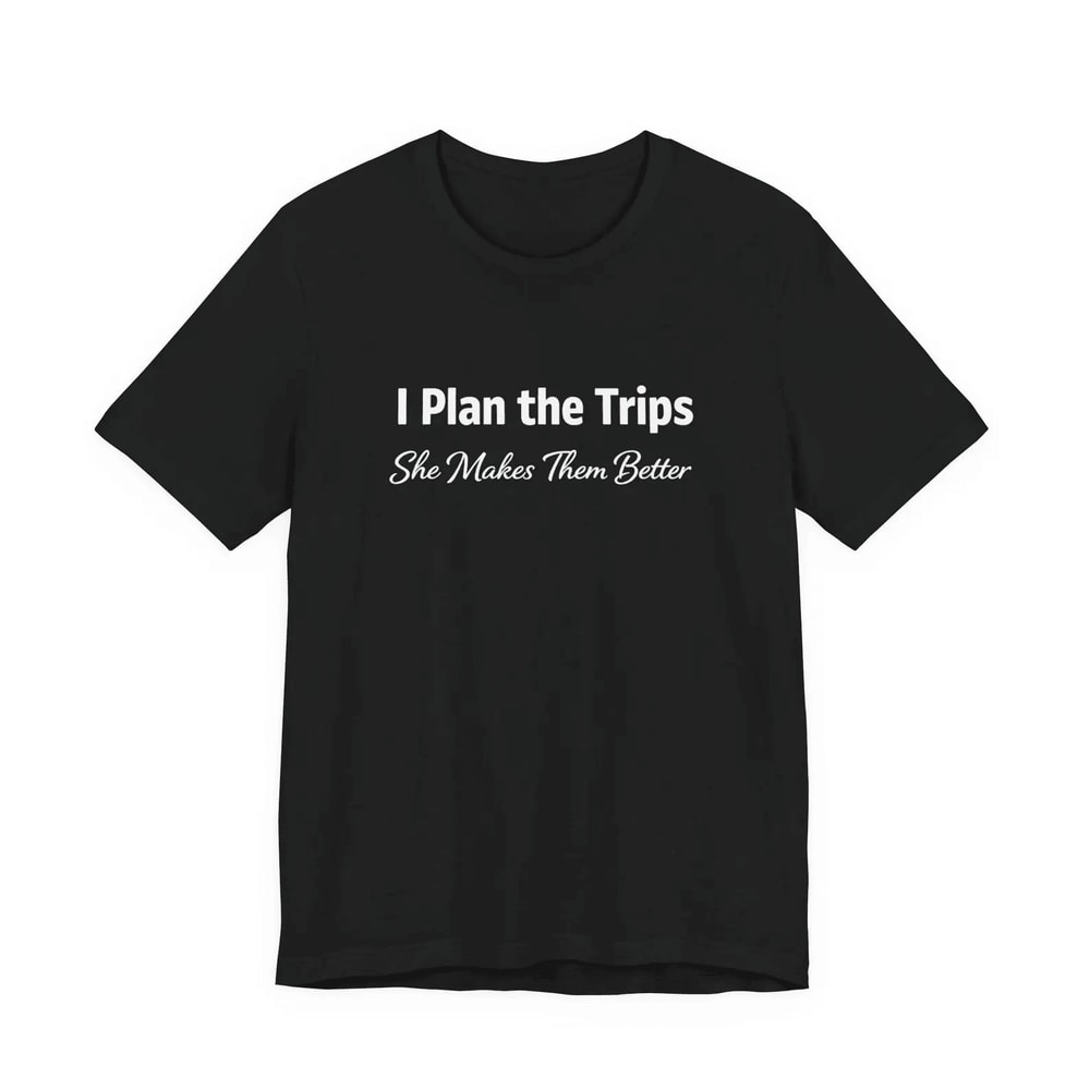 Funny Travel Couple Shirt Vacation Matching Tee Husband Wife Trip Shirt Gift 1