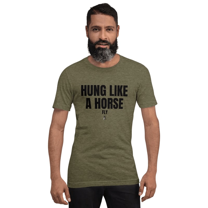 Funny Horsefly Pun Shirt Adult Humor Graphic Tee Sarcastic Gag Gift 3
