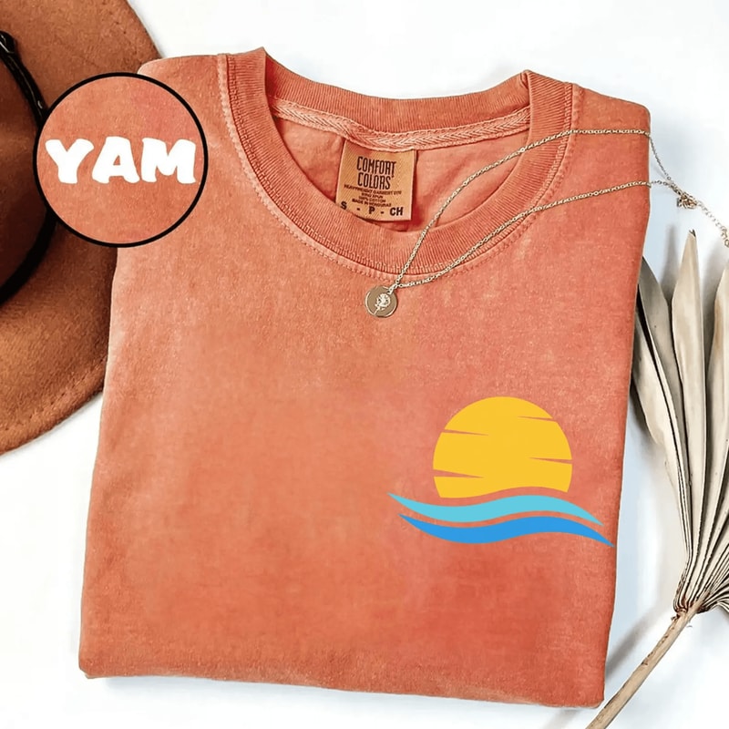 Comfort Colors Summer Shirt Cute Beach Vacation Tee Women Travel Shirt 4