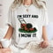 I Am Sexy And I Mow It Shirt Funny Lawn Mower Graphic Tee Dad Joke Humor Gift 1