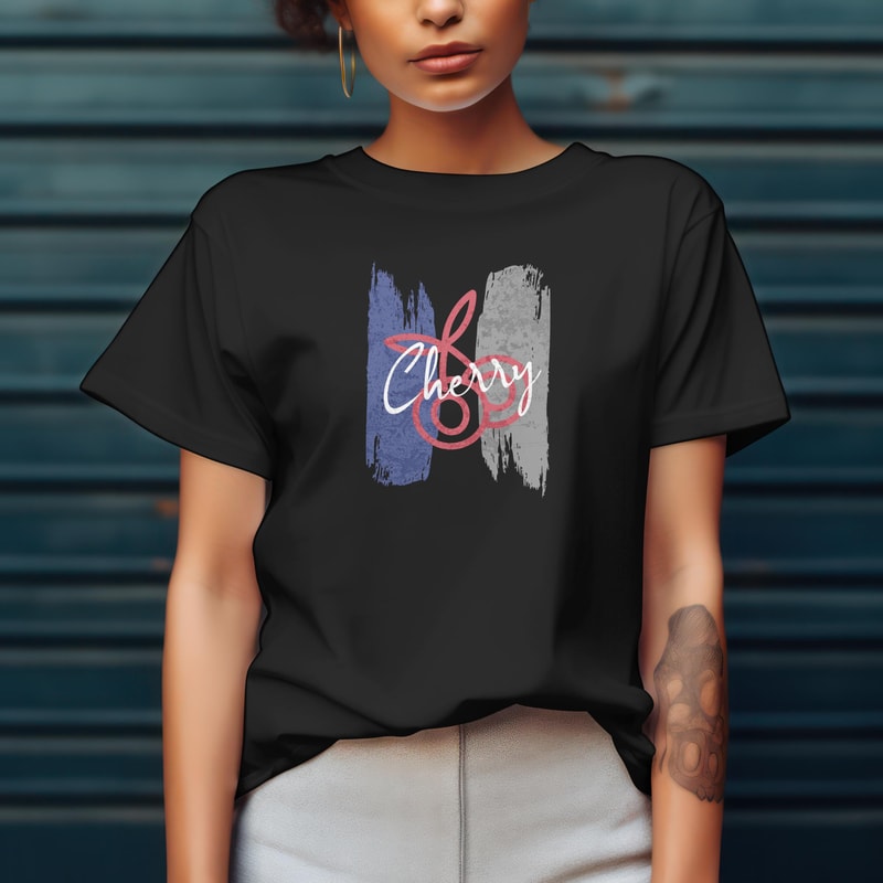 Cherry Shirt Minimal Aesthetic Graphic Tee Cute Trendy Outfit Everyday Style 1