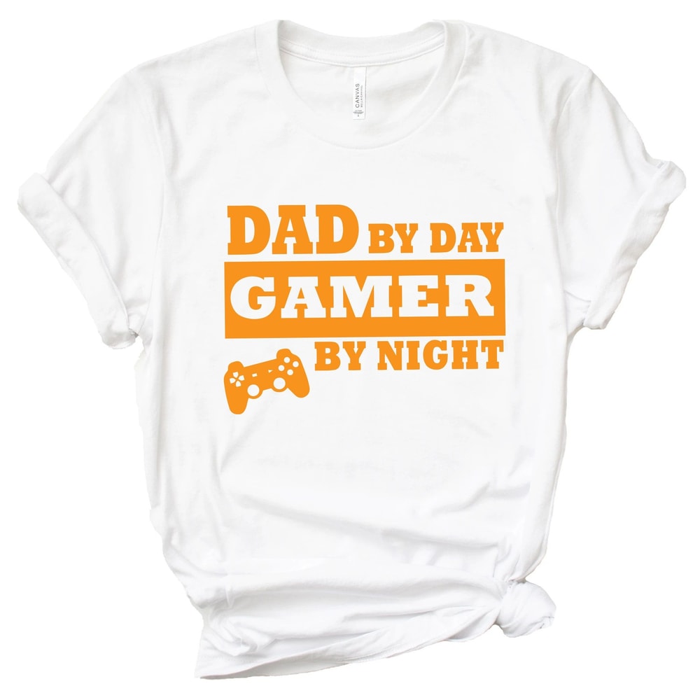 Dad By Day Gamer By Night ShirtGift For Grandpa ShirtNew Dad ShirtDad ShirtDaddy ShirtFathers Day S 0