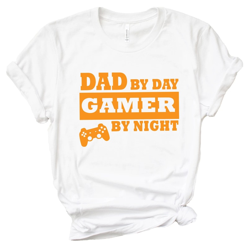 Dad By Day Gamer By Night ShirtGift For Grandpa ShirtNew Dad ShirtDad ShirtDaddy ShirtFathers Day S 0