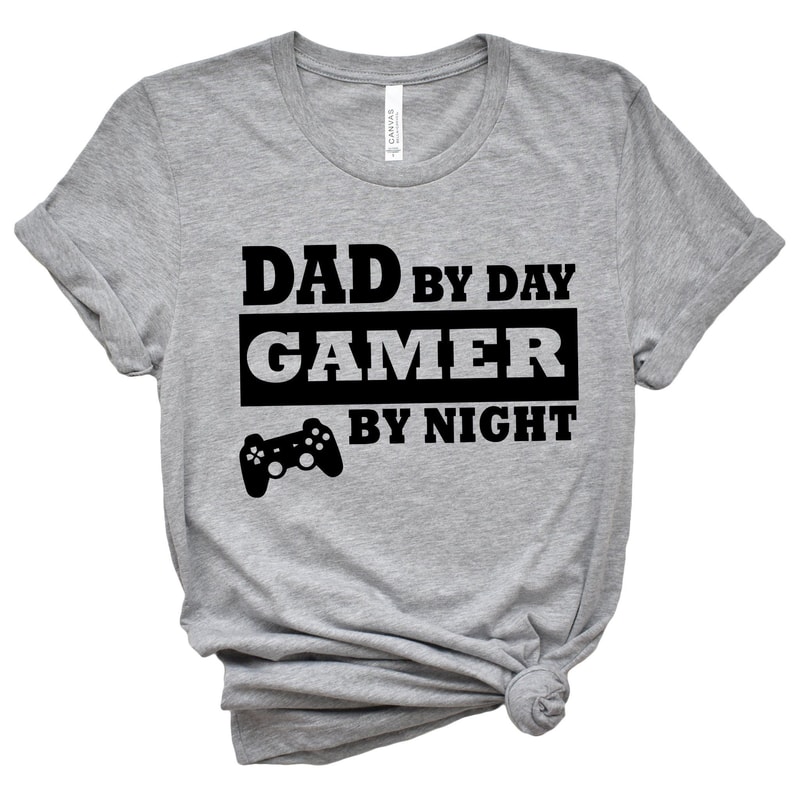 Dad By Day Gamer By Night ShirtGift For Grandpa ShirtNew Dad ShirtDad ShirtDaddy ShirtFathers Day S 2