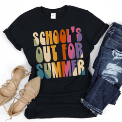 schools out for summer teacher shirt last day of school summer break tee
