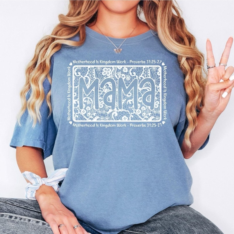 Vintage Mama Shirt Western Graphic Tee Trendy Mom Outfit Retro Style Gift 0