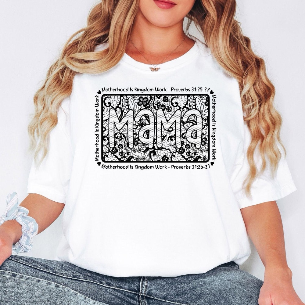 Vintage Mama Shirt Western Graphic Tee Trendy Mom Outfit Retro Style Gift 2