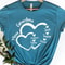 Custom Mom Grandma Heart Personalized Shirt