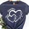 Custom Mom Grandma Heart Personalized Shirt
