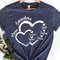 Custom Mom Grandma Heart Personalized Shirt